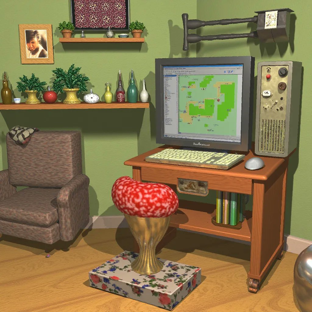 Here's what my desktop looks like